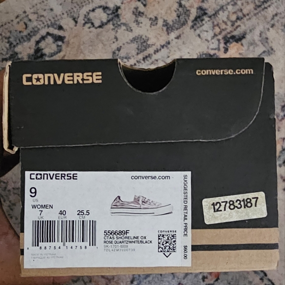 Rose Quartz Converse Shoreline Sneakers - Picture 7 of 7